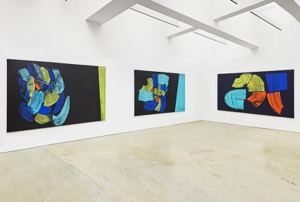 Hans Hartung exhibition, 2018, at Nahmad Contemporary