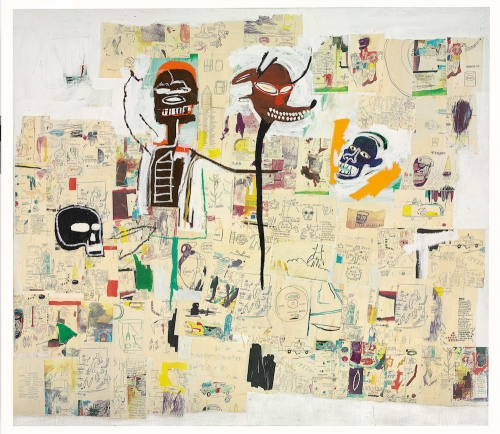 Jean-Michel Basquiat, Peter and the Wolf (1985). Collection of the Robert Lehman Revocable Trust. Image courtesy of Aimee and Robert Lehman.