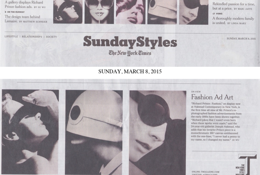 The New York Times Sunday Styles
